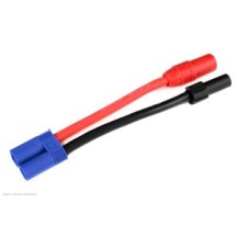 Revtec - Power Adapter Lead - EC-5 Plug AS-150 + XT-150 Sockets - 10AWG Silicone Wire - 1 pc GF-1301-123