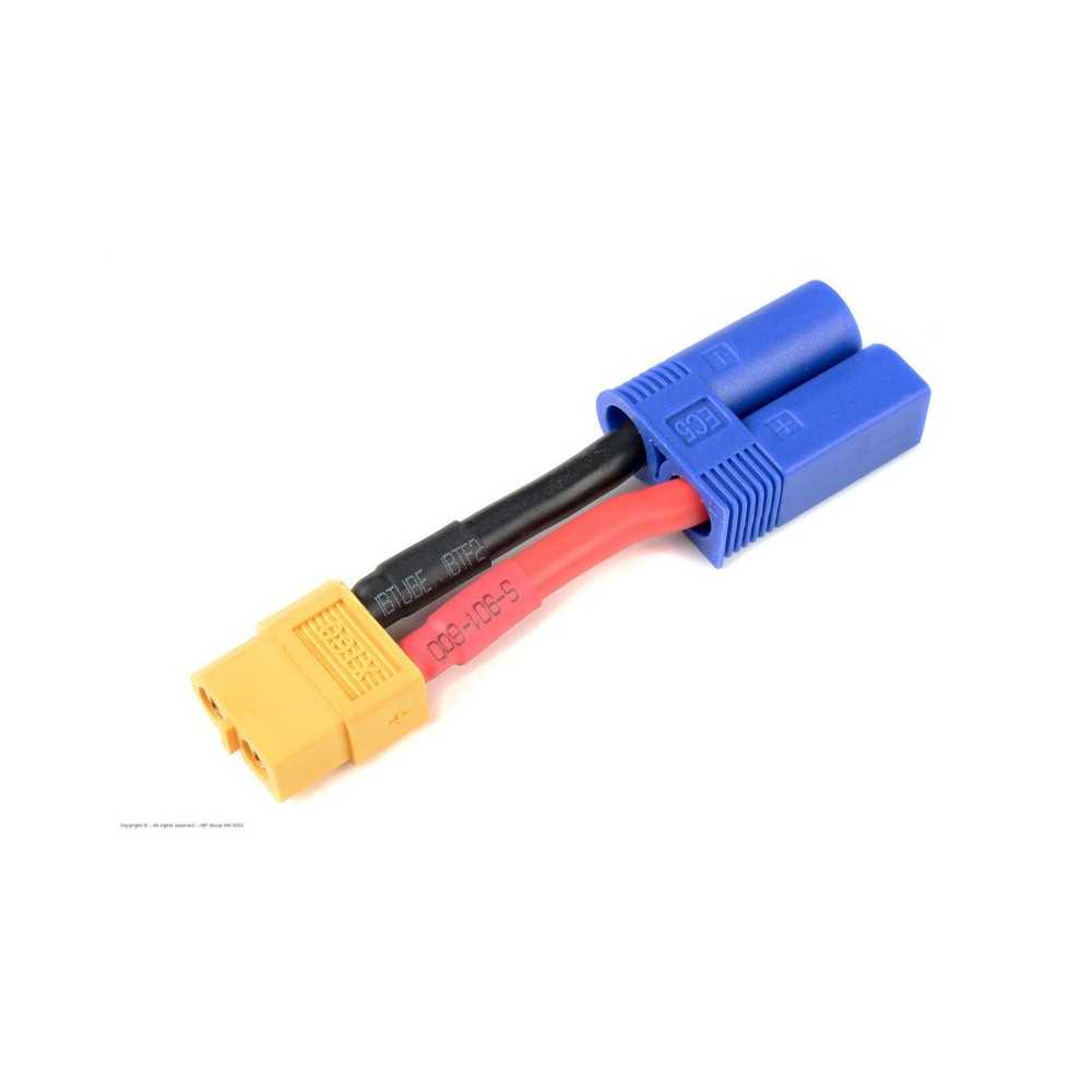 Revtec - Power Adapter Lead - EC-5 Plug XT-60 Socket - 12AWG Silicone Wire - 1 pc GF-1301-117