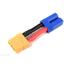 Revtec - Power Adapter Lead - EC-5 Plug XT-90 Socket - 10AWG Silicone Wire - 1 pc GF-1301-118
