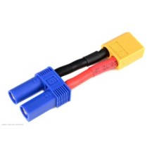 Revtec - Power Adapter Lead - EC-5 Socket XT-60 Plug - 12AWG Silicone Wire - 1 pc GF-1301-124