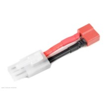 Revtec - Power Adapter Lead - Tamiya Socket Deans Socket - 14AWG Silicone Wire - 1 pc GF-1301-041
