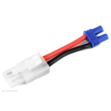 Revtec - Power Adapter Lead - Tamiya Socket EC-2 Socket - 14AWG Silicone Wire - 1 pc GF-1301-046