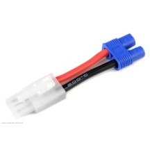 Revtec - Power Adapter Lead - Tamiya Socket EC-3 Socket - 14AWG Silicone Wire - 1 pc GF-1301-047