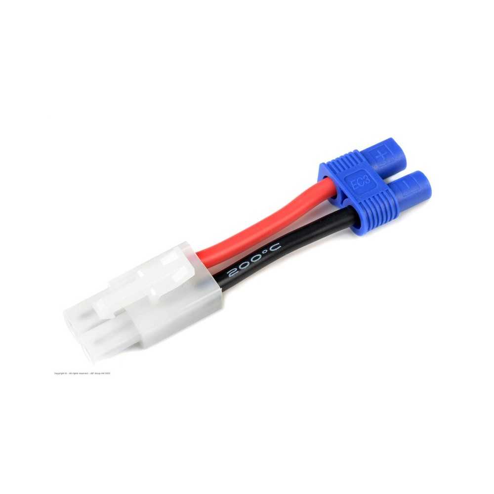Revtec - Power Adapter Lead - Tamiya Socket EC-3 Socket - 14AWG Silicone Wire - 1 pc GF-1301-047