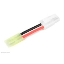 Revtec - Power Adapter Lead - Tamiya Socket Mini Tamiya Plug - 16AWG Silicone Wire - 1 pc GF-1301-005