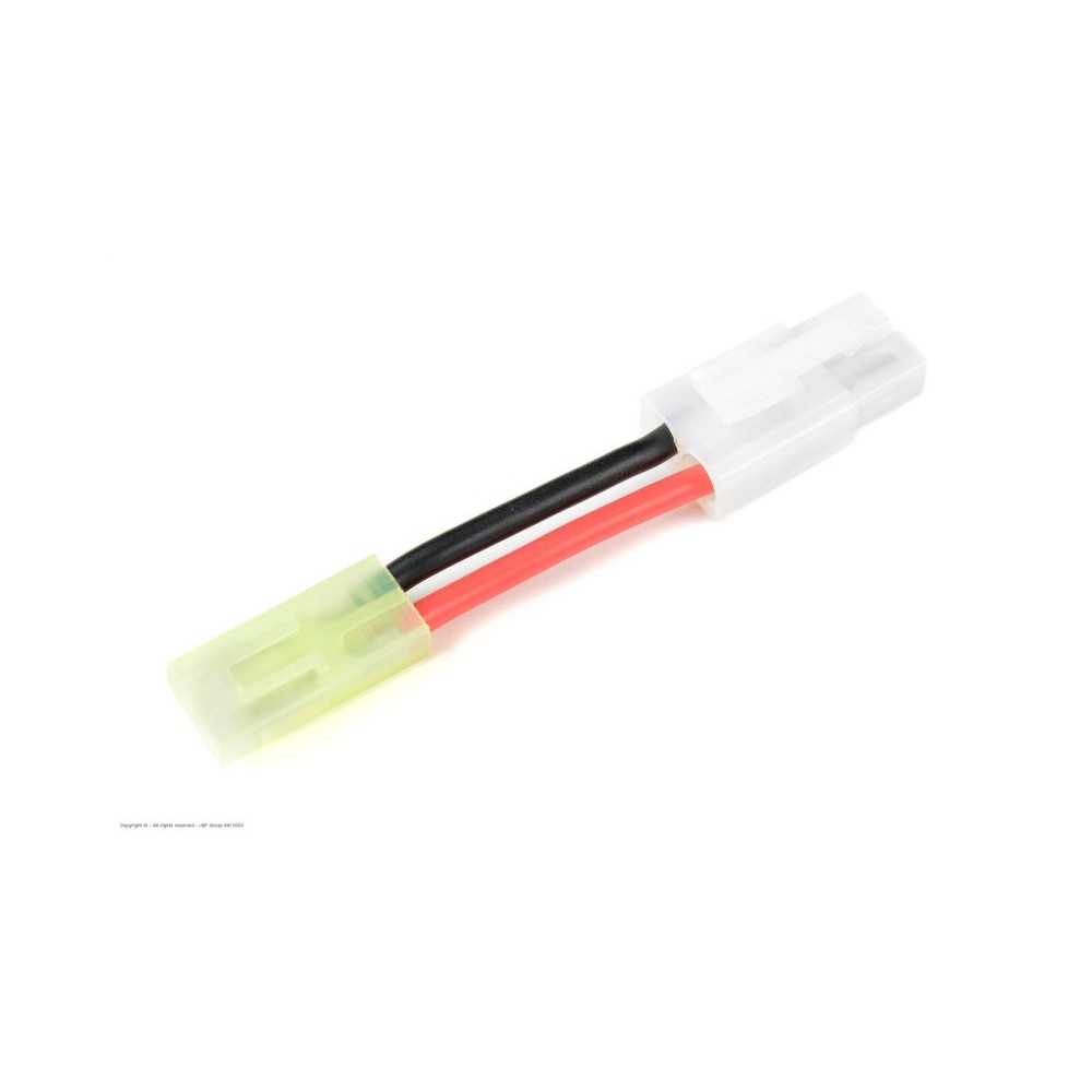 Revtec - Power Adapter Lead - Tamiya Socket Mini Tamiya Plug - 16AWG Silicone Wire - 1 pc GF-1301-005