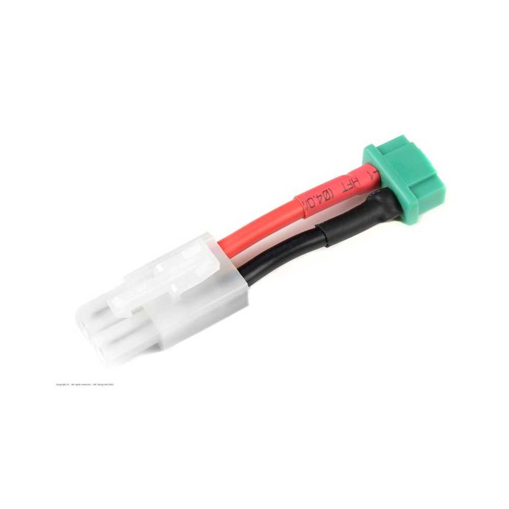 Revtec - Power Adapter Lead - Tamiya Socket MPX Socket - 14AWG Silicone Wire - 1 pc GF-1301-048