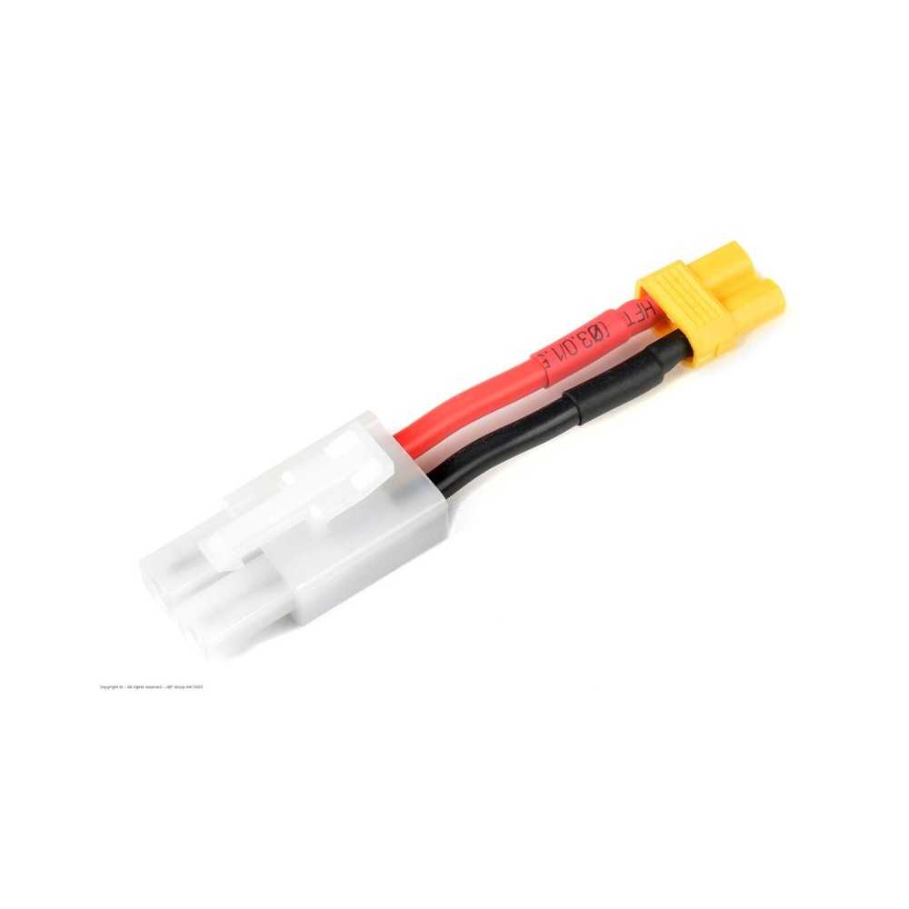 Revtec - Power Adapter Lead - Tamiya Socket XT-30 Socket - 14AWG Silicone Wire - 1 pc GF-1301-044