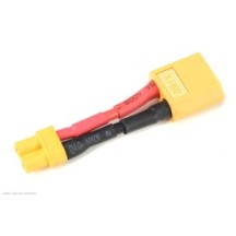 Revtec - Power Adapter Lead - XT-30 Socket XT-60 Plug - 14AWG Silicone Wire - 1 pc GF-1301-133