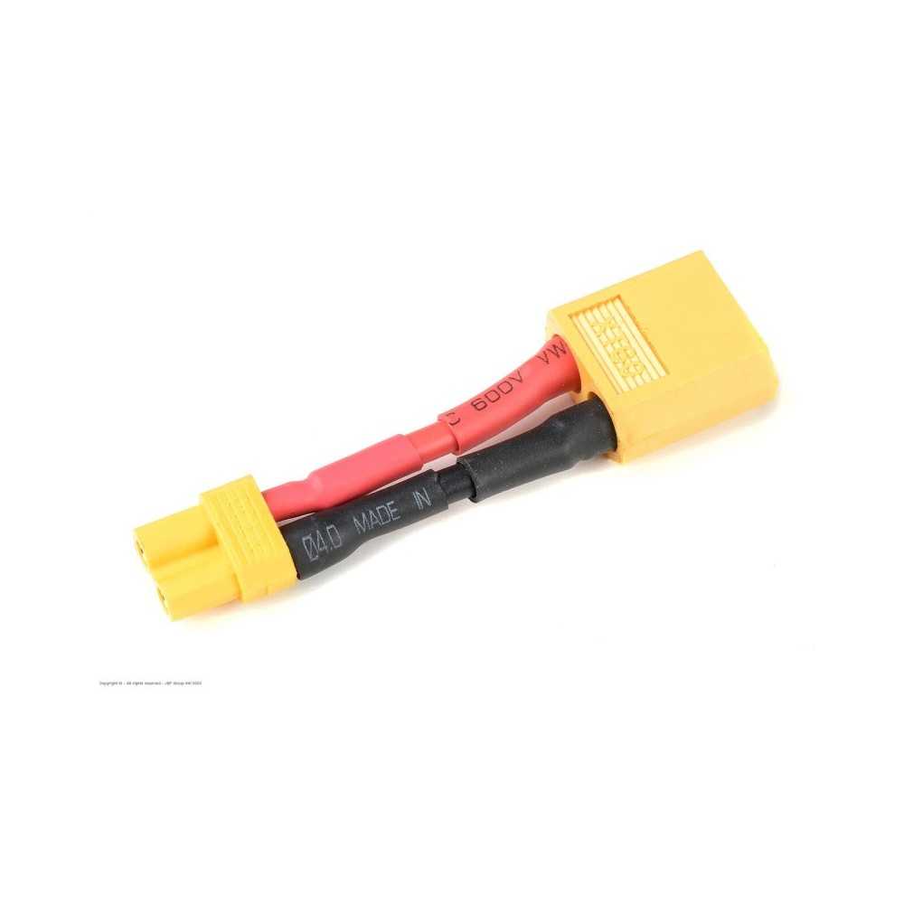 Revtec - Power Adapter Lead - XT-30 Socket XT-60 Plug - 14AWG Silicone Wire - 1 pc GF-1301-133