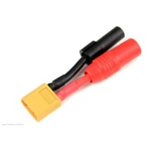 Revtec - Power Adapter Lead - XT-60 Plug AS-150 + XT-150 sockets - 12AWG Silicone Wire - 1 pc GF-1301-141