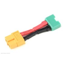 Revtec - Power Adapter Lead - XT-60 Socket MPX Plug - 14AWG Silicone Wire - 1 pc GF-1301-145