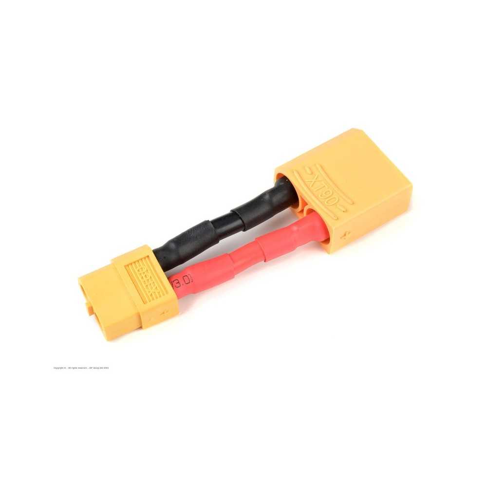Revtec - Power Adapter Lead - XT-60 Socket XT-90 Plug - 12AWG Silicone Wire - 1 pc GF-1301-143
