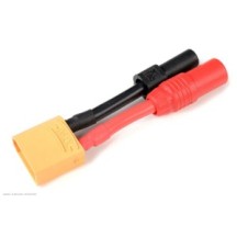 Revtec - Power Adapter Lead - XT-90 Plug AS-150 + XT-150 Sockets - 10AWG Silicone Wire - 1 pc GF-1301-147
