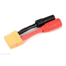 Revtec - Power Adapter Lead - XT-90 Socket AS-150 + XT-150 Plugs - 10AWG Silicone Wire - 1 pc GF-1301-148
