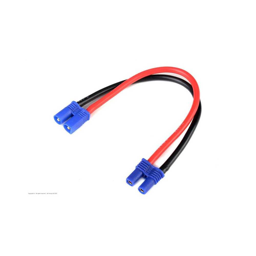 Revtec - Power Extension Lead - EC-2 - 14AWG Silicone Wire - 12cm - 1 pc GF-1311-105