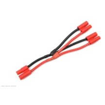Revtec - Power Y-Lead - Parallel - 3.5mm Gold Connector - 14AWG Silicone Wire - 12cm - 1 pc GF-1320-116