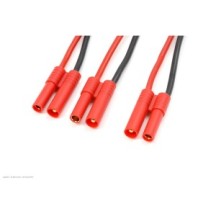 Revtec - Power Y-Lead - Parallel - 4.0mm Gold Connector - 14AWG Silicone Wire - 12cm - 1 pc GF-1320-121