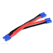 Revtec - Power Y-Lead - Parallel - EC-3 - 12AWG Silicone Wire - 12cm - 1 pc GF-1321-171