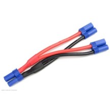 Revtec - Power Y-Lead - Parallel - EC-5 - 10AWG Silicone Wire - 12cm - 1 pc GF-1321-161