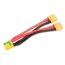 Revtec - Power Y-Lead - Parallel - XT-90 AS Anti-Spark - 10AWG Silicone Wire - 12cm - 1 pc GF-1321-026
