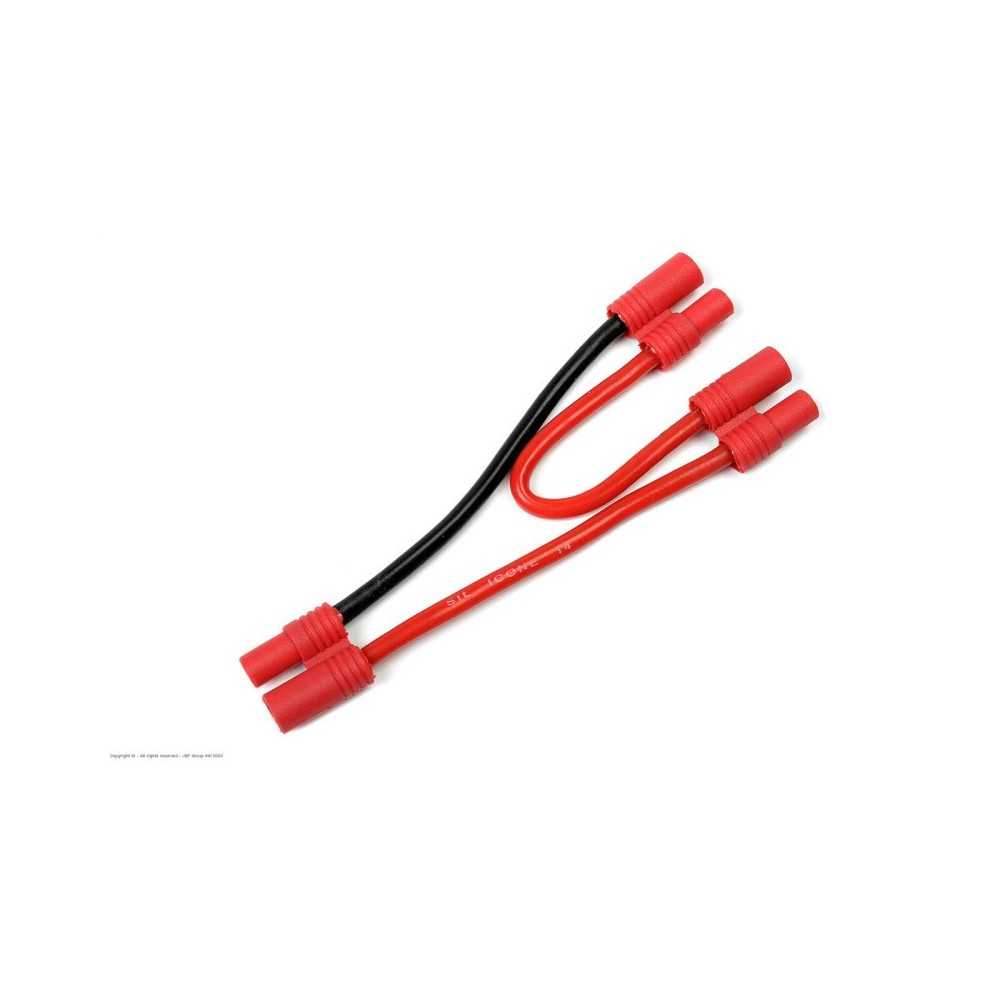 Revtec - Power Y-Lead - Serial - 3.5mm Gold Connector - 14AWG Silicone Wire - 12cm - 1 pc GF-1320-115