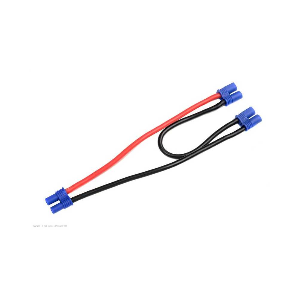 Revtec - Power Y-Lead - Serial - EC-2 - 14AWG Silicone Wire - 12cm - 1 pc GF-1321-165
