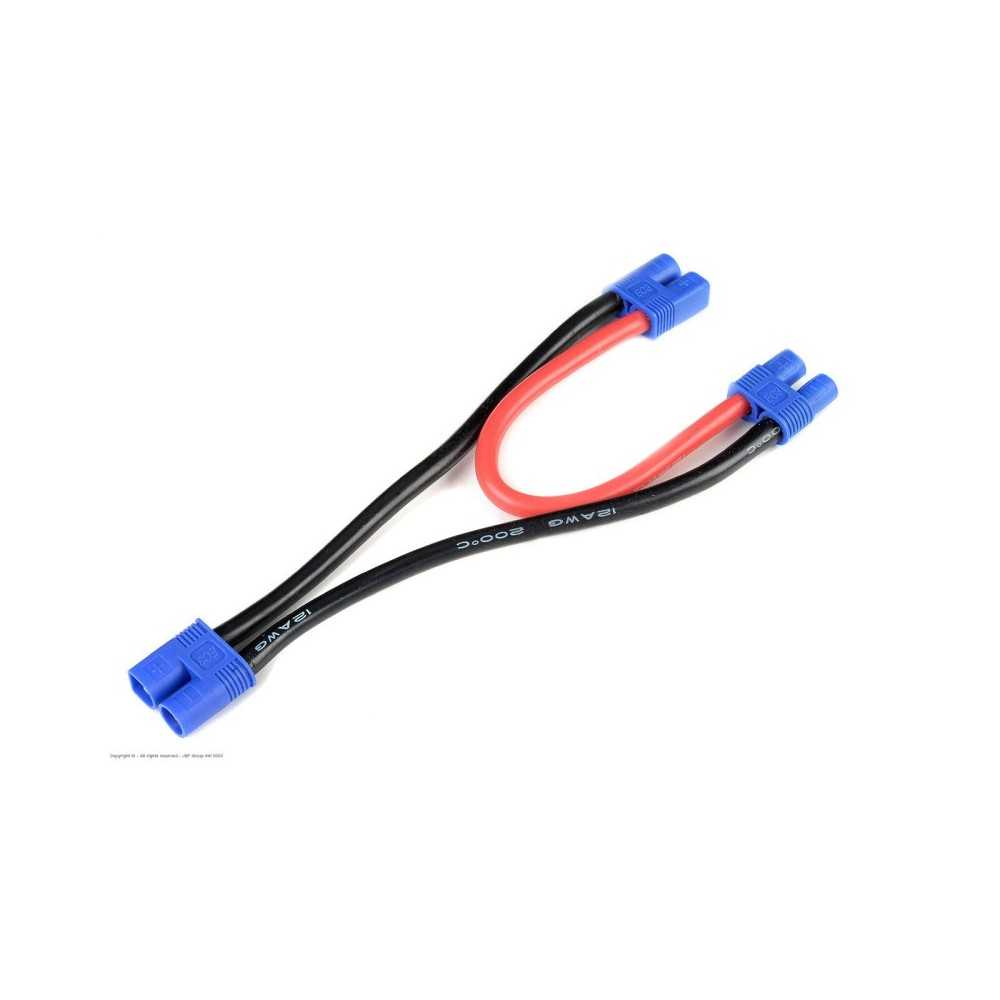 Revtec - Power Y-Lead - Serial - EC-3 - 12AWG Silicone Wire - 12cm - 1 pc GF-1321-170