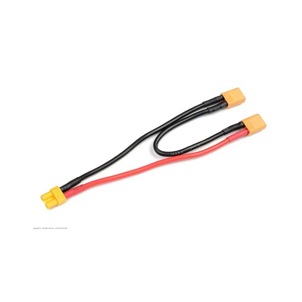 Revtec - Power Y-Lead - Serial - XT-30 - 14AWG Silicone Wire - 12cm - 1 pc GF-1321-010