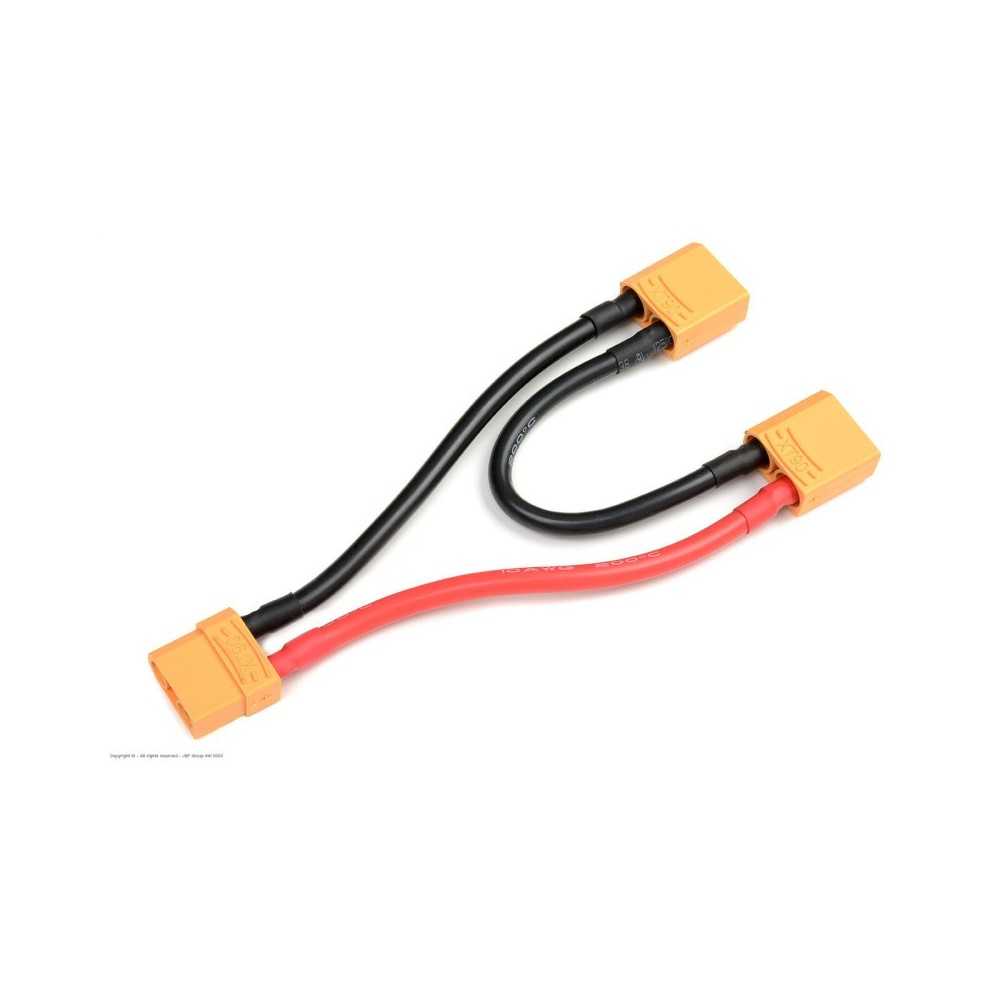 Revtec - Power Y-Lead - Serial - XT-90 AS Anti-Spark - 10AWG Silicone Wire - 12cm - 1 pc GF-1321-025