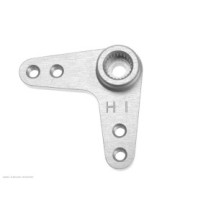 Revtec - Precision Aluminium Servo Horn - 7075 T-6 Alloy - Double 90 Deg. 26mm - 24T Hitec - 1 pc GF-3154-003