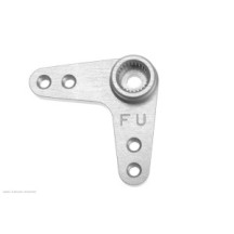 Revtec - Precision Aluminium Servo Horn - 7075 T-6 Alloy - Double 90 Deg. 26mm - 25T Futaba - 1 pc GF-3154-002