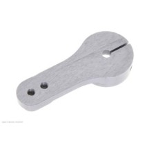Revtec - Precision Aluminium Servo Horn w/ Slit - 7075 T-6 Alloy - Single 36mm - 23T JR - 1 pc GF-3155-001