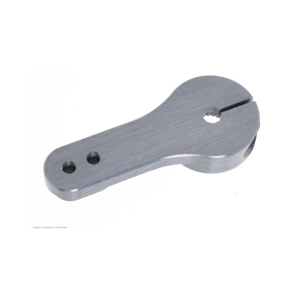 Revtec - Precision Aluminium Servo Horn w/ Slit - 7075 T-6 Alloy - Single 36mm - 24T Hitec - 1 pc GF-3155-003