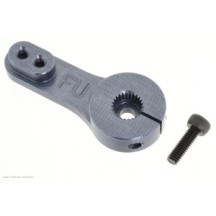Revtec - Precision Aluminium Servo Horn w/ Slit - 7075 T-6 Alloy - Single 36mm - 24T Hitec - 1 pc GF-3155-003