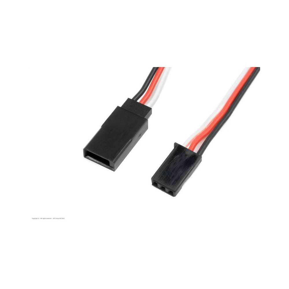 Revtec - Servo Extension Lead - Futaba - 22AWG / 60 Strands - 15cm - 1 pc GF-1100-010 Revtec - Servo Extension Lead - Futaba - 22AWG / 60 Strands - 15cm - 1 pc GF-1100-010