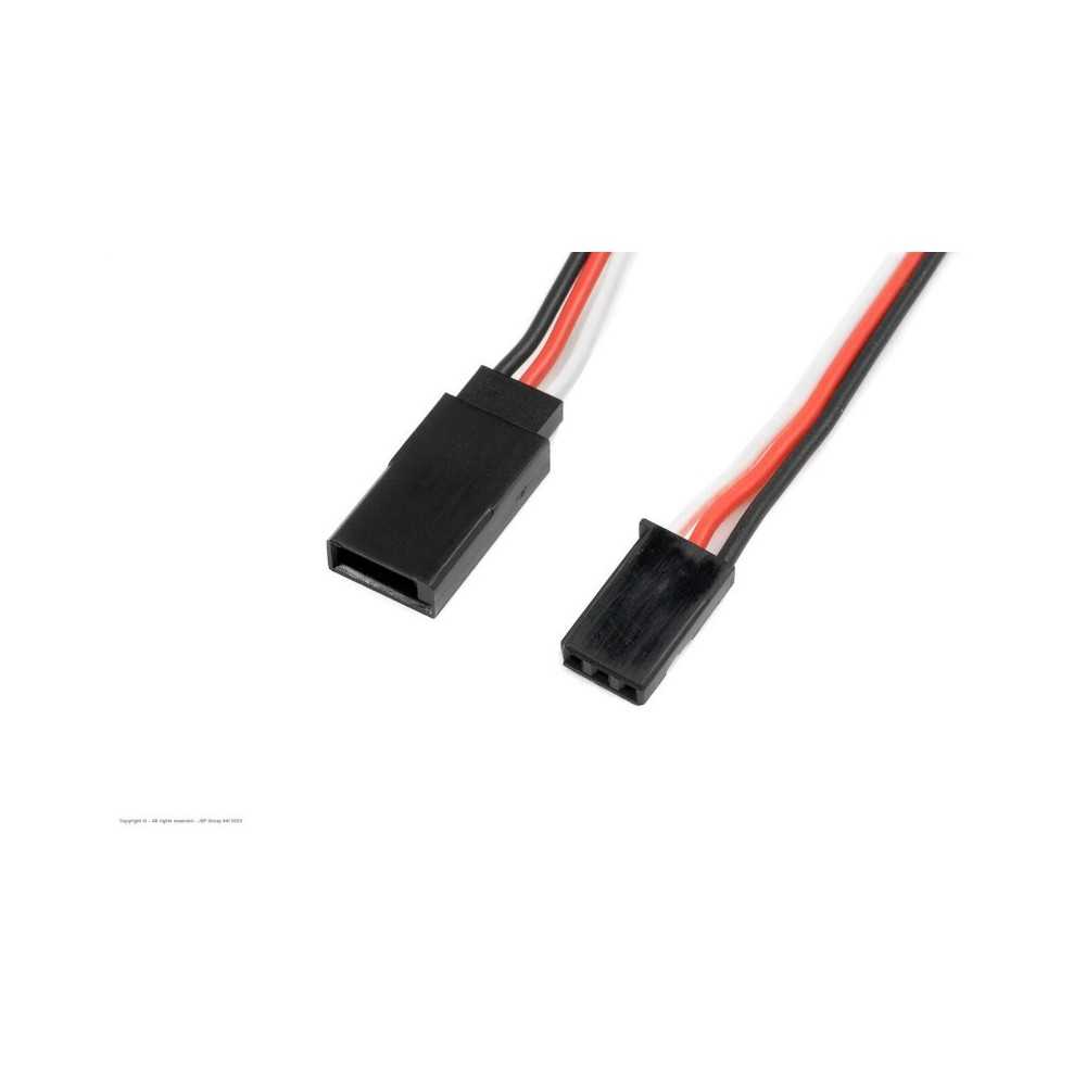 Revtec - Servo Extension Lead - Futaba - 22AWG / 60 Strands - 30cm - 1 pc GF-1100-011 Revtec - Servo Extension Lead - Futaba - 22AWG / 60 Strands - 30cm - 1 pc GF-1100-011