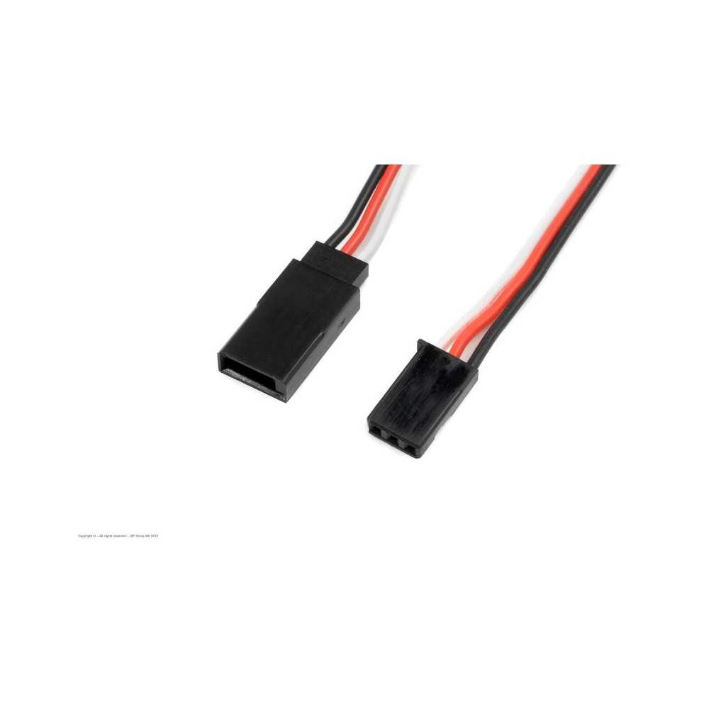 Revtec - Servo Extension Lead - Futaba - 22AWG / 60 Strands - 45cm - 1 pc GF-1100-012 Revtec - Servo Extension Lead - Futaba - 22AWG / 60 Strands - 45cm - 1 pc GF-1100-012