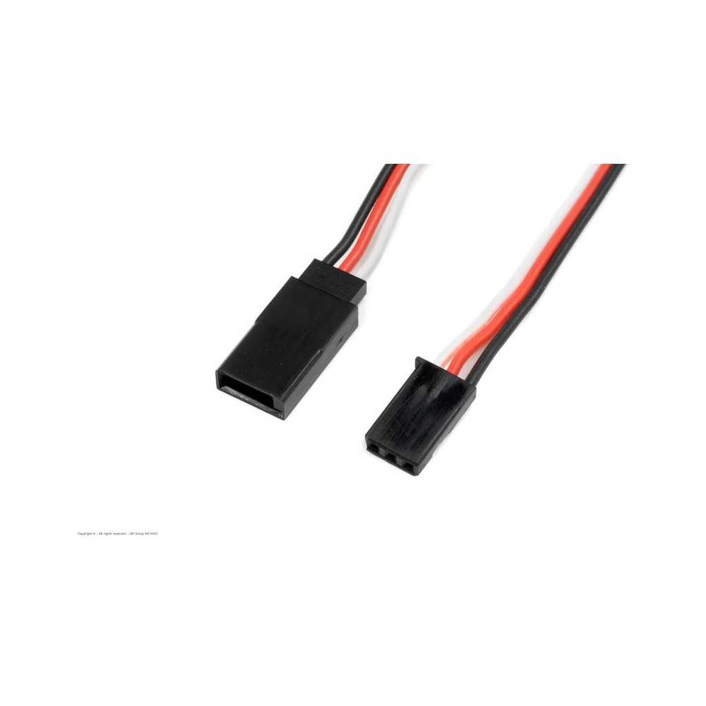 Revtec - Servo Extension Lead - Futaba - 22AWG / 60 Strands - 60cm - 1 pc GF-1100-013 Revtec - Servo Extension Lead - Futaba - 22AWG / 60 Strands - 60cm - 1 pc GF-1100-013