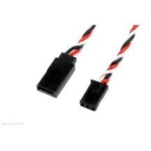 Revtec - Servo Extension Lead - HD Silicone Twisted - Futaba - 22AWG / 60 Strands - 100cm - 1 pc GF-1120-015