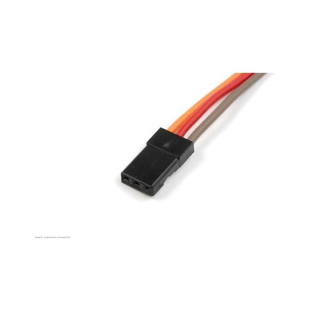 Revtec - Servo Lead - JR/Hitec - Male - 22AWG / 60 Strands - 30cm - 1 pc GF-1101-001 Revtec - Servo Lead - JR/Hitec - Male - 22AWG / 60 Strands - 30cm - 1 pc GF-1101-001