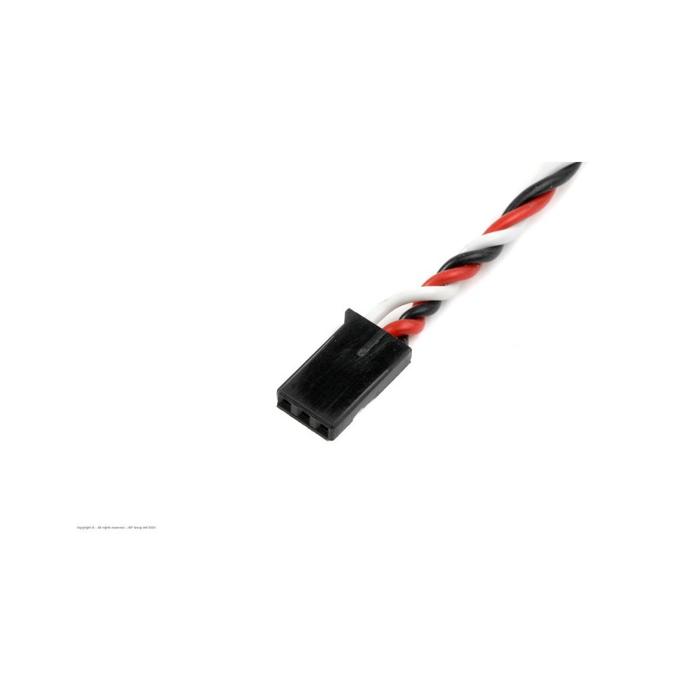 Revtec - Servo Lead - Twisted - Futaba - Male - 22AWG / 60 Strands - 30cm - 1 pc GF-1110-001