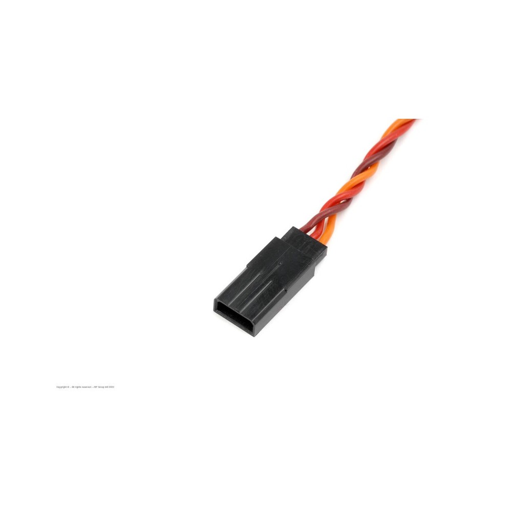 Revtec - Servo Lead - Twisted - JR/Hitec - Female - 22AWG / 60 Strands - 30cm - 1 pc GF-1111-002