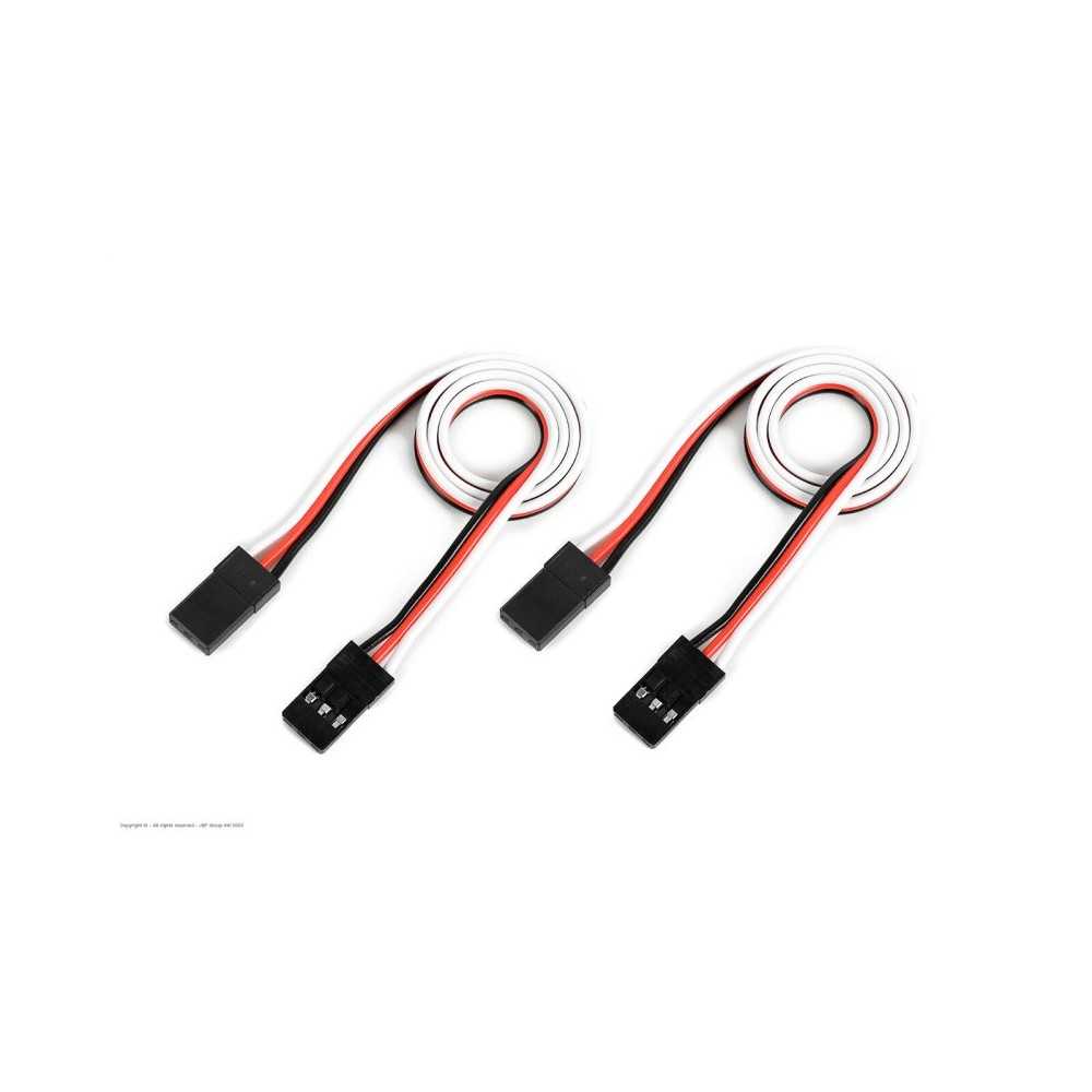 Revtec - Servo Patch Lead - Universal Plug - 30 cm - 2 pcs GF-1141-002 Revtec - Servo Patch Lead - Universal Plug - 30 cm - 2 pcs GF-1141-002