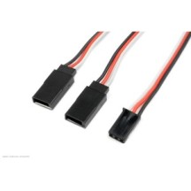 Revtec - Servo Y-Lead - Futaba - 22AWG / 60 Strands - 15cm - 1 pc GF-1100-020