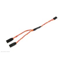 Revtec - Servo Y-Lead - HD Silicone Twisted - JR/Hitec - 22AWG / 60 Strands - 15cm - 1 pc GF-1121-020