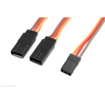 Revtec - Servo Y-Lead - JR/Hitec - 22AWG / 60 Strands - 15cm - 1 pc GF-1101-020