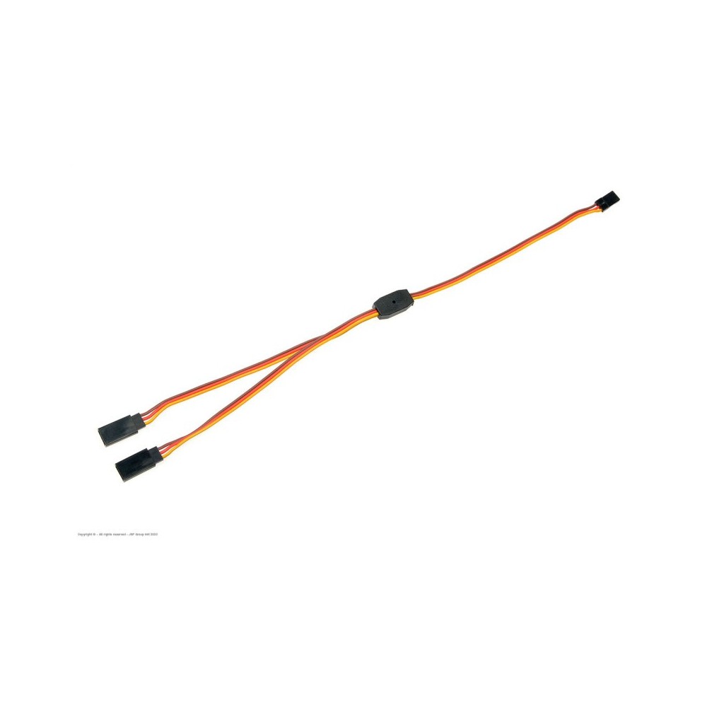 Revtec - Servo Y-Lead - JR/Hitec - 22AWG / 60 Strands - 30cm - 1 pc GF-1101-021 Revtec - Servo Y-Lead - JR/Hitec - 22AWG / 60 Strands - 30cm - 1 pc GF-1101-021