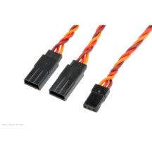 Revtec - Servo Y-Lead - Twisted - JR/Hitec - 22AWG / 60 Strands - 15cm - 1 pc GF-1111-020