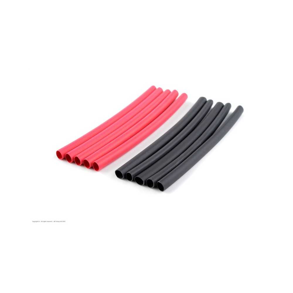 Revtec - Shrink Tubing - 3.2mm - Red + Black - 10 pcs GF-1460-002 Revtec - Shrink Tubing - 3.2mm - Red + Black - 10 pcs GF-1460-002